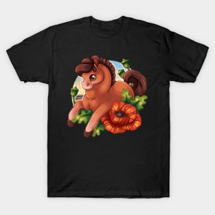 Horse and poppies T-Shirt